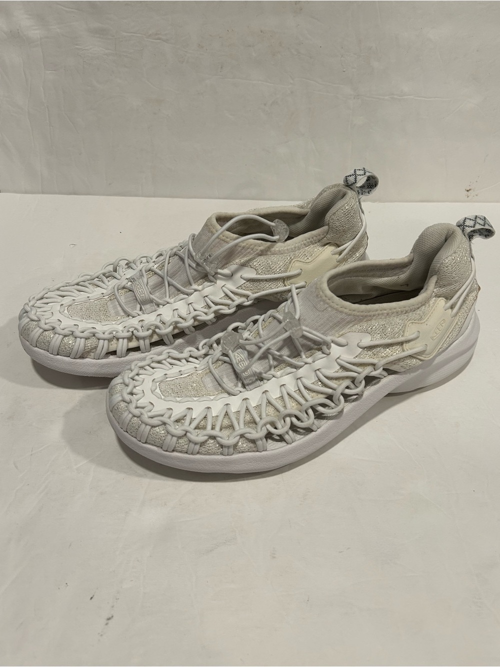 Keen Uneek SNK Sneakers shoes Women's size 10 White 1022392 Hiking Outdoor - Picture 3 of 11